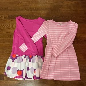 Bundle of 2 Long-Sleeve Gymboree Dresses
